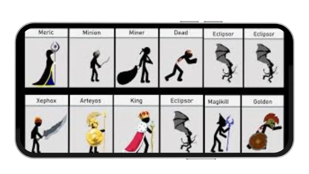 Showing All Characters