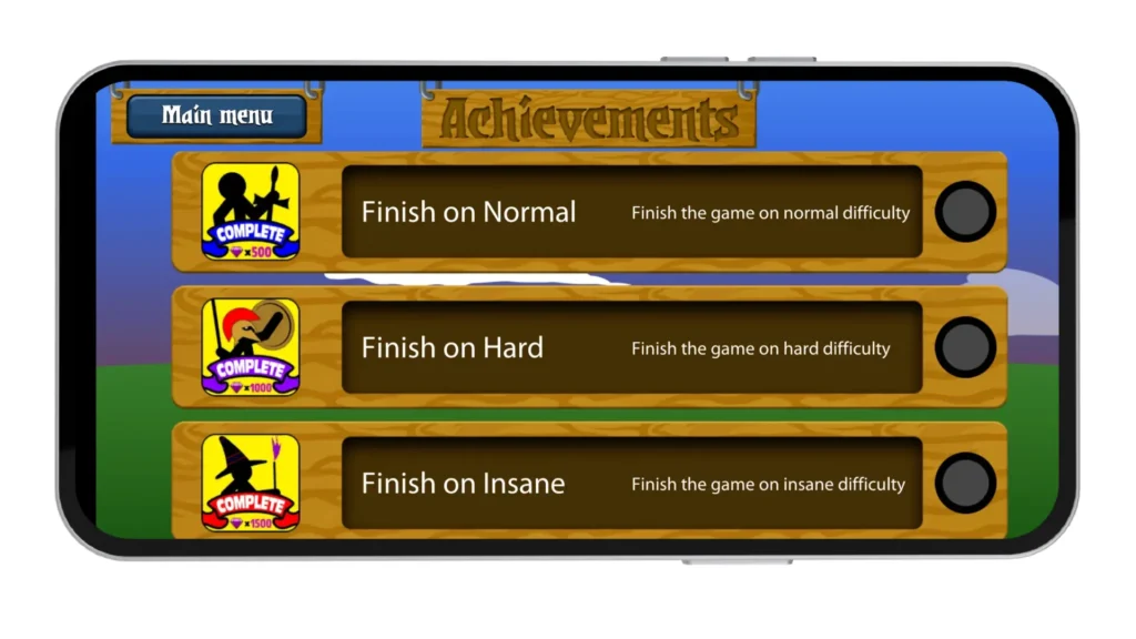 Stick War Legacy MOD APK (V2023.5.1835) Unlimited Gems, 999 Army & Mod Menu Vip 22 Game achievements menu