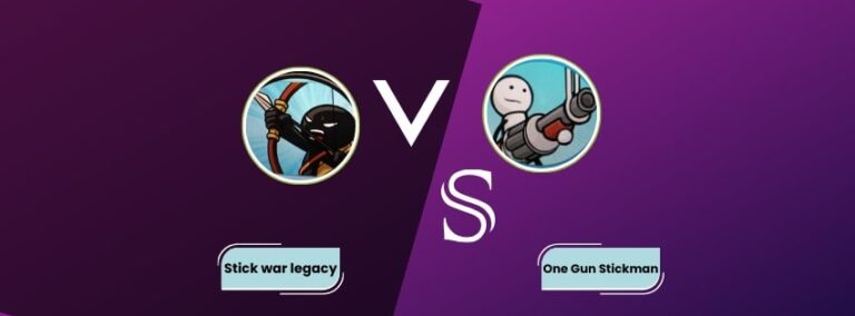 stick war legacy vs one gun stick man