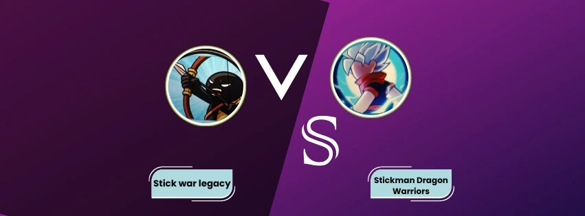 stick war legacy vs dragon warriors comparison image